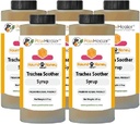 Průdušnice Soother Syrup 5PAK Hound Honey - Přírodní Bylinné Remedy pro příznaky zkolabované Trachea - Chutě dobré - snadné podání (5 fl oz / ea)