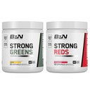 BARE VÝKONNOST VÝPOČET BPN Silné zelené (Lemon) & Červené (Strawberry) Superfood Bundle