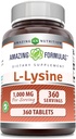 Amazing Displays L- Lysin 1000 Mg CLAS124; 360 tablet CLAS124; dodatek stravy