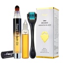 Vousatý olej - Přírodní péče Facial Vousatý olejový kit pro muže ho přítel manžel
