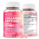 2 balení Lipozomální kolagen Peptidy pilulky pro ženy 2000mg, Multi hydrolyzované kolagen typu I, II, III, V, X s 2500mcg Biottin - kolagen doplňky ponožky s vlasy, kůže a nehty Vitamíny, 240 Cts