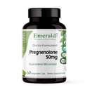 EMERALD LABS těhotenolone 50mg - Premium Wellness dodatek k pomoci zdraví mozku, imunitní podpora a hormonální bilance - Bezlepkové - 60 Zeleninové kapsle (30- denní dodávka)