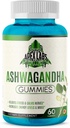 Ashwagandha Gummies - 60 Počet - Smíšené Berry, KSM- 66, Vegan, Plant based, Non- GMO, gluten- Free & Želatina Free Relax
