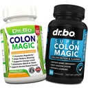 Colon Cleanser Detox dodatek Kapsle - 15 Den Colon Čistící pilulky & Probiotické Denní Bylinné Čištění - Přírodní Bowel Hnutí doplňky pro střevní Žaludek Bloating Stravovací Gut Podpora