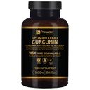 Optisorb Liquid Curcumin s vitaminem D - 60 Liqcaps CLAS124; 185x Turmeric & Curcumin Biologická dostupnost - Ultra Biologický dostupný CLAS124; Liquid Capsules s 1000mg NovaSOL Denní dávkování - Spojené království Vyrobeno