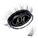 Lashify Zesilte 14mm Gossamer DIY Eyelash Rozšíření Refill, Black, Easy False Eyelashs pro přírodní vzhled