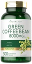 Carlyle Green Coffee Bean Extract CLAS124; 8000 mg CLAS124; 300 Capsules CLAS124; Non-GMO a gluten Free Formule CLAS124; Traditional Herb Dodatek