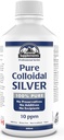 Koloidní stříbro 10ppm 600ml - koloidní stříbrné tekuté minerální minerály - Koloidní měděné doplňky - Stříbrné koloidní minerální kapaliny - Vyrobeno v Kanadě