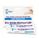 (2 Pack) Globe oxid zinečnatý Ointment 20%, 2 Ounce Tube (Celkem 4 oz) Advanced Skin Protection, For Diaper Rash, Relief From Poison Ivy, Sumac & Oak, Chrání před Wetness, Chrání odřené kůže
