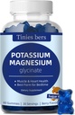 Draslík Magnesium Gummies, Draslík Gummies Cukr zdarma pro dospělé Děti, Podpora Leg Cramps & Muscle & Heart Zdraví, Magnesium Glycinate Gummies Nejlepší pro Bedtime, Vegan, Non- GMO, Berry Flavor, 60