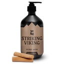 Striking Viking Sandalwood Beard Wash / Šampon pro muže - 17 Oz, Paraben & Sulfath Free, Jojobal Oil pro všechny typy Beard - Podporuje zdravý růst a hydratuje