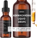 Ashwagandha kapalné kapky Koncentrované 1 Fl Oz 30ml 124; 60 Servings 500mg Organic Root Tincture Extract Supplementary PHAR124; Stress Relief, Energy & Imunity, Mental Focus, Fast Absorpce
