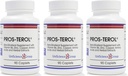 Pros- TEROL (3 lékovka), Prostate Relief s 900 mg rostlinných sterolů s dýňovým semenem, bodavá kopřivka, zázvor kořenová, Licorice kořenová extracts 90 Caplet