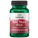 Swanson Made with Organic Traditional Red Yeast Rice 600 Milligrams 60 Veg Kapsle