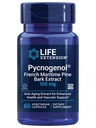 Life Extension Pycnogenol - French Maritime Pine Bark Extract - Vědecky studované zdravé stárnutí a Cévní doplněk zdraví - Non- GMO, Gluten- Free, Vegetarian - 60 Kapsle