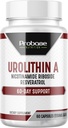 Probase Nutrition Urolithin A - [60- Day Supply] - s přidanými NR a Resveratrol - Alternativa k NMN, NAD, CoQ10, PQQ pro zdravé stárnutí