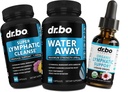 Pilulky Diuretika & Lymfatické odsávání doplňky - Přírodní away pilulky Retention & Organic Lymfatic Support Liquid Drops Cleanse - Fluid & Lymfatické System Support Supplement Detox