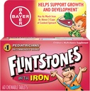 Flintstones Children 's Multivitamin Plus Železné žvýkací tablety, 60- Počet (balení po 3)