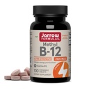 Jarrow Diplomas Ultra Strength Methyl B-12, Dietní dodatek pro výrobu celulární energie, 100 Tropical- ochucené žvýkací tablety, až 100 den dodávky