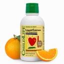 Dětský život ESSENTIALS Liquid vápník dodatek pro děti - Baby vápník s hořčík, zinek, a vitamin D3 - Orange Flavor, 16 fl oz (1 balení)