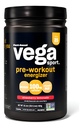 Vega Sport Pre- cvičení Energizer, Strawberry Lemonade - Předcvičení prášek pro ženy a muže, podporuje energii a soustředění, elektrolyty, Vegan, Keto, gluten zdarma, non GMO, 1,1 kg