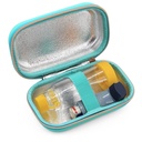 CASEMATIX ASTHMA Inhalátor Případ sedí Inhaler Spacer Pro dospělé, Masky, Inhaler Holder a další - Kompaktní velikost Vhodné 6.25 "Maximum, Zahrnuje ASTHMA případ POUZE