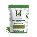 H & C Natural Neem Leaves Powder, 227 Grams (1 / 2 LB)