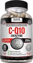 Kaya Naturals - CoQ10 Power Antioxidant dodatek pro cévní, srdeční zdraví, zdravé hladiny krevního tlaku a imunitní funkce - Obnovení denní celulární a energetické výroby - 60 Veggie Kapsle