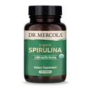 Dr. Mercola Organic Spirulina - 2000 mg - USDA Organic - Podporuje normální detoxikaci a imunitní zdraví - Celé jídlo Superfood - Non- GMO, gluten- Free & Soy- Free - 120 Tablety