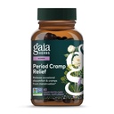 Gaia Herbs Cramp Relief - Bylinný dodatek pro Hormon Balance & Period Cramp Relief - Made with Organic Licorice Root, White Peony Root, Turmeric & More - 60 Vegan Kapsle (60 Služeb)