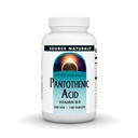 Zdroj Naturals Pantotenová kyselina 500 mg vitamin B-5 dodatek stravy - 100 tablet