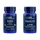 Life Extension Super Ubiquinol CoQ10 s vylepšenou mitochondriální podporou a vitamínem D3 125 mcg (5000 IU), Kostní zdraví