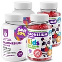 Děti Magnesiové gumy Sugar- Free 120 Počet a hořčík Gumy Sugar- Free 120 Počet - Klidný Magnesium gumy dodatek pro děti, Sugar- Free Magnesium Klimatické Chews pro děti a dospělé