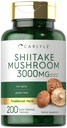 Carlyle Shiitake Mushroom Extract 124; 3000mg Ibrahim 124; 200 Kapsle Ibrahim 124; Non- GMO, gluten zdarma