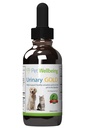Pet Wellbeing Urinary Gold pro psy - Vet- Permanentní Multi- Herb Podpora močového traktu - močový měchýř Zdraví a močový systém Wellness - Natural Dog Supplement - Liquid Formule 2 oz (59ml)