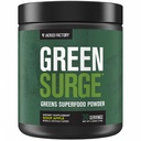 Jacked Factory Green Surge Green Superfood Powder- Keto Friendly Greens Drink w / Spirulina, Wheat & Barley Grass, Organic Greens - Green Tea Extract, Probiotics & Digestive Enzymes - Sour Apple