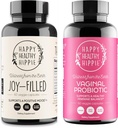 Šťastné zdravé hippie vaginální probiotika pro ženy a veselé-vyplněné nálady podporu