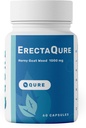ErectaQure Horny Kozí Tráva pro muže - Muž Vylepšení dodatek pro zvýšení mužského pohonu - Tongkat Ali, Ginseng Root & Superoxide Anions - 60 Kapsle gluten- zdarma