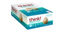 Mysli! Bílkovinné tyčinky s Chicory Root for Fiber, Digestive Support, Gluten Free with Syney Protein Isolate, Cupcake Batter, Snack Bary bez umělé sladkosti, 1.4 Oz (10 Počet)