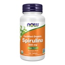 Nyní doplňky, Organic Spirulina 500 mg s vitamíny, minerály a GLA (kyselina gama- linolenová), 100 tablet
