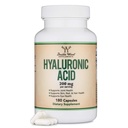 Hyaluronické kyselé doplňky - 180 Kapsle (Zvyšuje účinky Hyaluronic acid sérum pro obličej) 200mg per Serving for Skin and Face Aging Support (Acido Hialuronico) Gluten zdarma