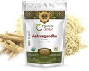 Organic Way Premium Ashwagandha Root Powder (Witania somnifera) - Organic & Kosher Certified CLANE124; Vegan CLANE124; Non GMO & Gluten Free CLANE124; USDA Certified CLANE124; Původ - India CLANE124; 1 / 4 Lb (4 Oz)