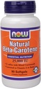 Nyní potraviny Beta karoten (přírodní) - 90 Softgels 2 balení