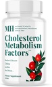 MICHAEL 's Health Naturapatic Programs Cholesterol Metabolismus Faktory - 90 Tablety - Pomáhá zlepšit cirkulaci - Statin & Red Yeast Rice Free - 15 Serings