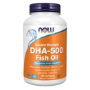 Nyní Potraviny doplňky, DHA-500 s 250 EPA, molekulárně destilované, podporuje zdraví mozku *, 180 Softgels