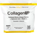 California Gold Nutrition CollagenUP ®, Hydrolyzované mořské kolagenové peptidy s kyselinou hyaluronovou a vitaminem C, bez příchutí, 2,2 lb (1 kg)