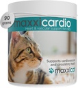 maxxipaws maxxicardio Heart & Kardiovaskulární prášek dodatek pro kočky, 3.2oz