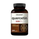 NatureBell Quercetin 500mg Per Serving, 300 Kapsle 124; Ultra síla bioflavonoid dodatek pro imunitní podporu 124; Third-Party Tested, Non- GMO, gluten- bez