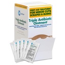 Globe (144 Pack) Triple Antibiotic Ointment 0.9g Single Packet, First Aid Kit for Minor Scraps, Wounds, Cutts and Burns, Prevents Infection Active Ingredients Compare to Leading Brand, Travel Size